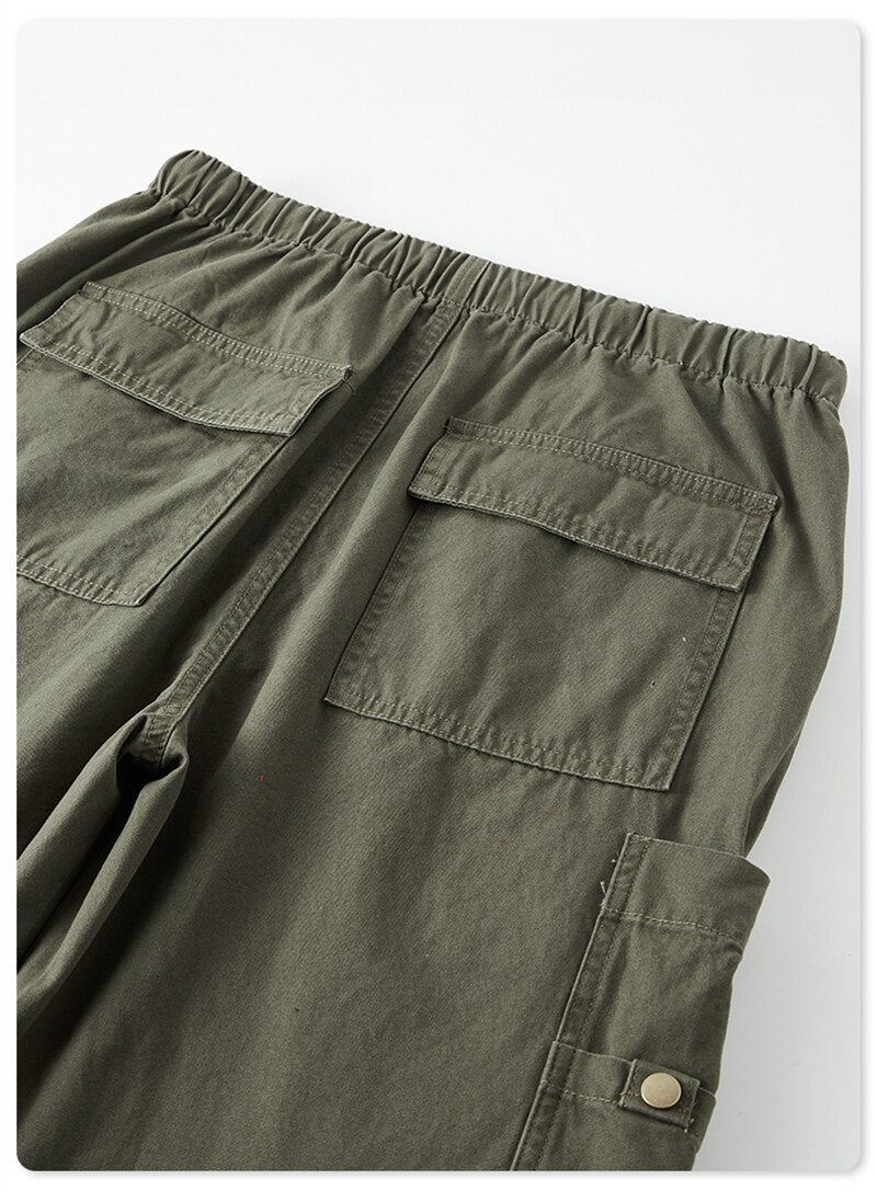 Pantalon Cargo Blanc - Image 10