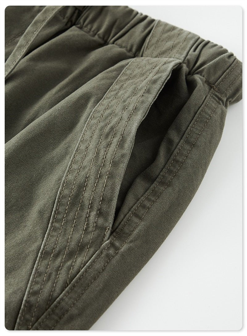 Pantalon Cargo Blanc - Image 12